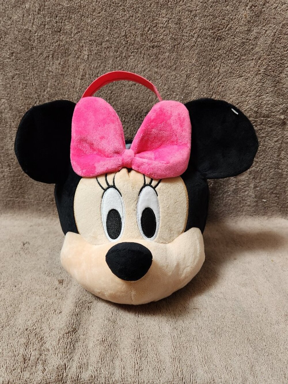 MINNIE MOUSE Official Disney Plush Basket - NEW NWOT - Picture 3 of 7